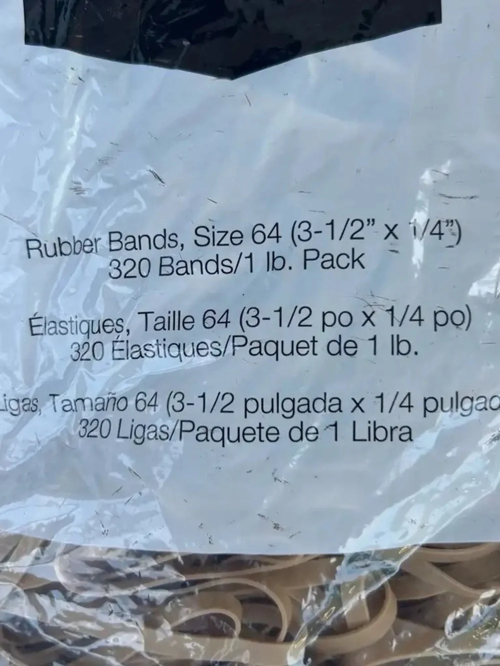Amazon Basics Rubber Bands, 2-Pack